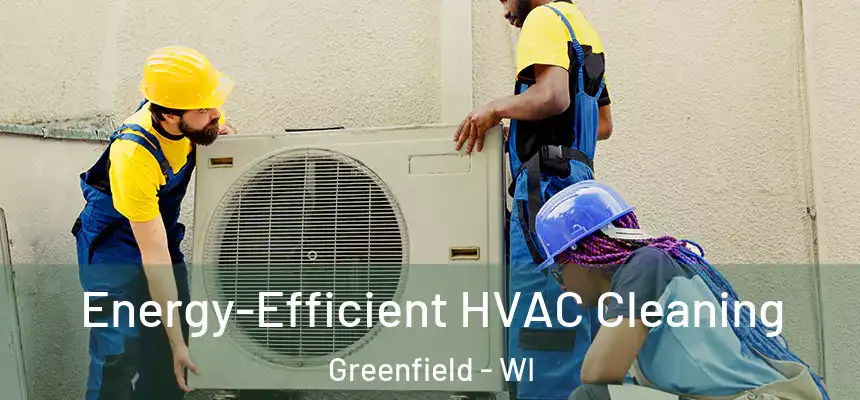  Energy-Efficient HVAC Cleaning Greenfield - WI